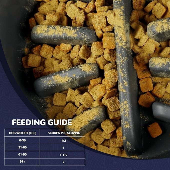 Dog Breath Freshener, Dental Powder 10.56oz for Dogs Teeth Cleaning Powder Plaque Off Tartar Remover Natural Bad Breath for Dogs with Herbal Blend Probiotics, 300g (60 Scoops)