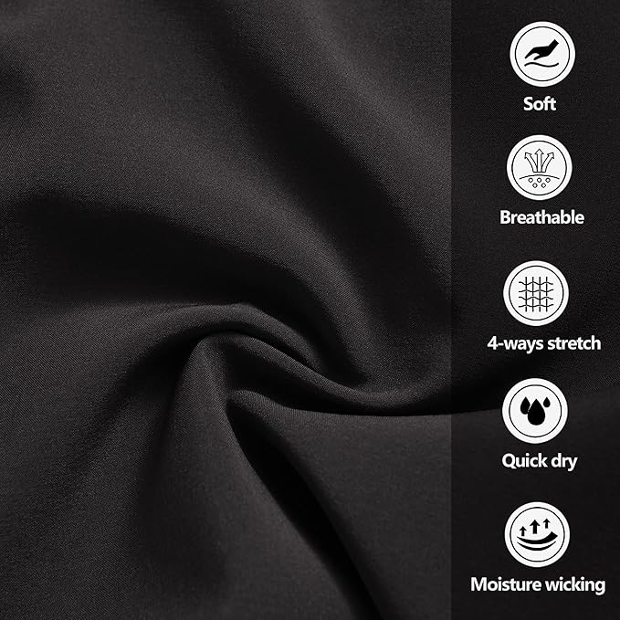 Men's Gym Shorts Sports Quick Dry Workout Running or Casual Training Short with Zipper Pockets-StrideForce Fitness