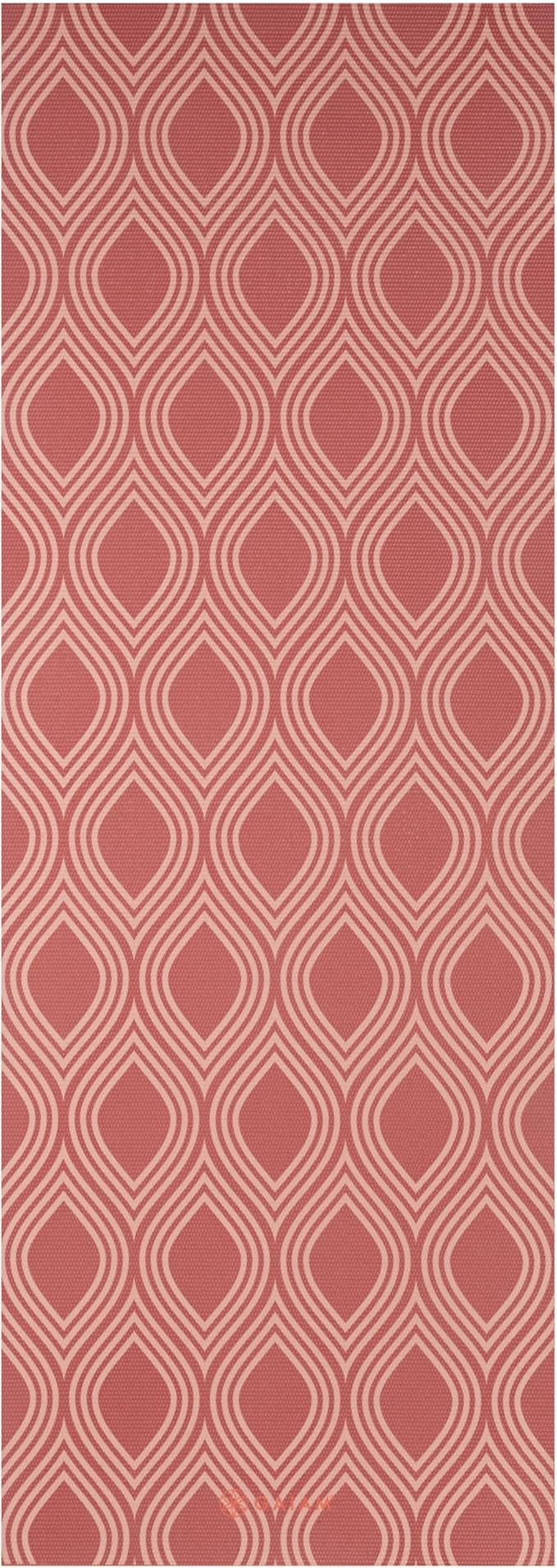 Gaiam Yoga Mat - Premium 6mm Print Reversible Extra Thick Non Slip Exercise & Fitness Mat for All Types of Yoga, Pilates & Floor Workouts (68" x 24" x 6mm Thick)-StrideForce Fitness