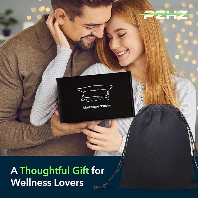 PZHZ® Fascia Massage Tool Blaster for Deep Tissue, Muscle Knots,Cellulite, Myofascial Release & More – All-in-One Full Body Tension Relief, Back & Neck Massager-StrideForce Fitness