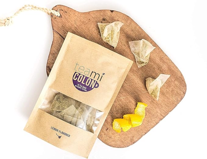 Teami® Colon Detox Tea | All Natural Cleanse tea for Men & Women | 30 Day Supply, 15 Tea Bags (Lemon)-StrideForce Fitness