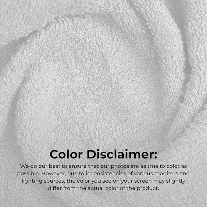 Avalon Salon Towel - White Hand Towels Bulk Pack of 24-100% Cotton Absorbent Spa, Facial & Gym Towels for Working Out - 16x27 Inches (Not Bleach Proof)-StrideForce Fitness