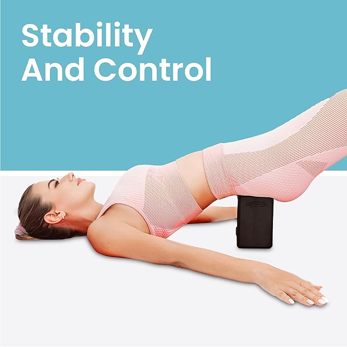 Ergo Yoga Blocks, Relieve Wrist Pain, Improve Comfort and Grip, Contoured Design, Pilates Exercise Balance & Stretching-StrideForce Fitness