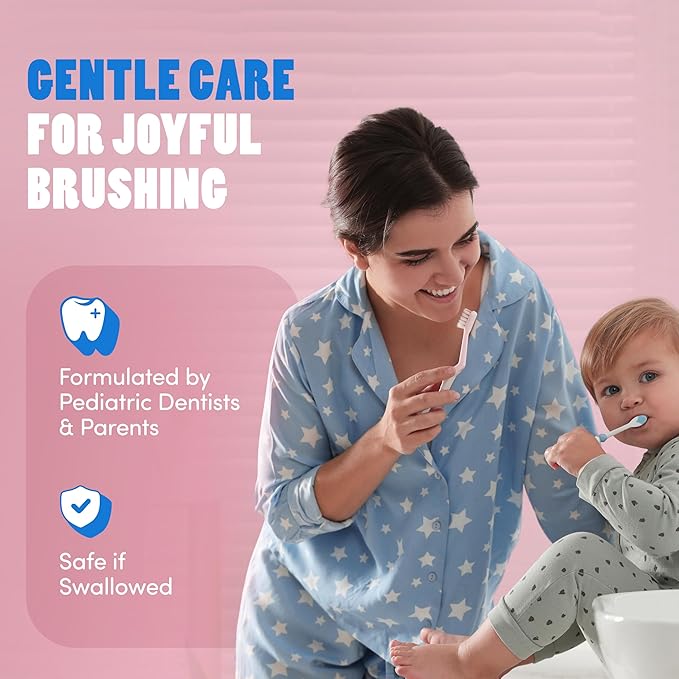 Dr. Bob Unflavored Anticavity Fluoride Toothpaste for Kids, Dentist-Recommended Toothpaste Gel with Xylitol for Sensitive Teeth, SLS-Free, Children and Adult Oral Care, 4 oz., 1-Pack