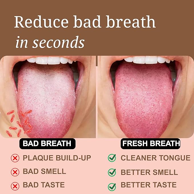 Tongue Scraper, 100% Stainless Steel Tongue scraper for Adults And Kids, Professional Tongue Cleaner for Oral Care, Improve Bad Breath and Hygiene (2 scraper with 1 travel case)