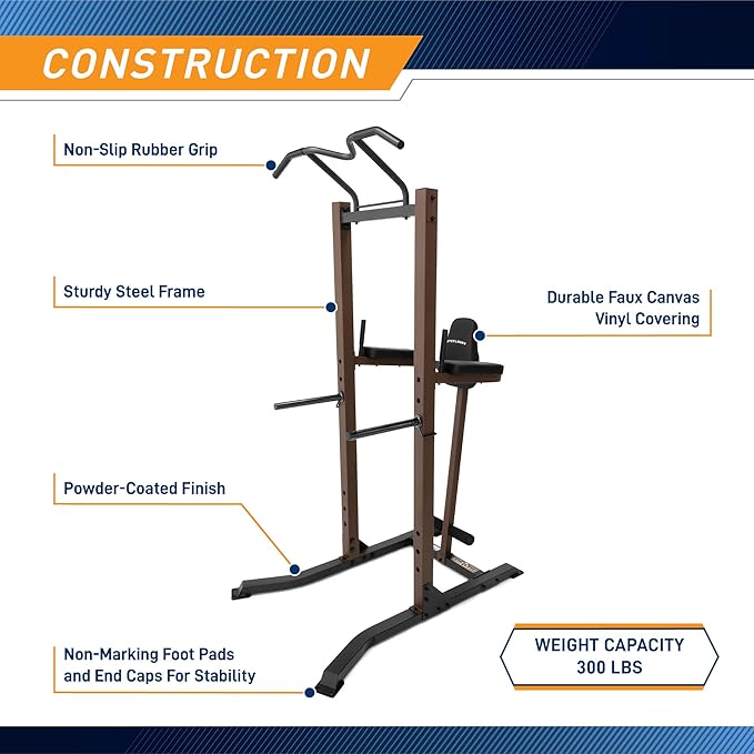 Steelbody Industrial Inspired Heavy Duty Home Gym System for Bodybuilding and Strength Training Available for Full Cage, Squat Rack and Power Tower-StrideForce Fitness