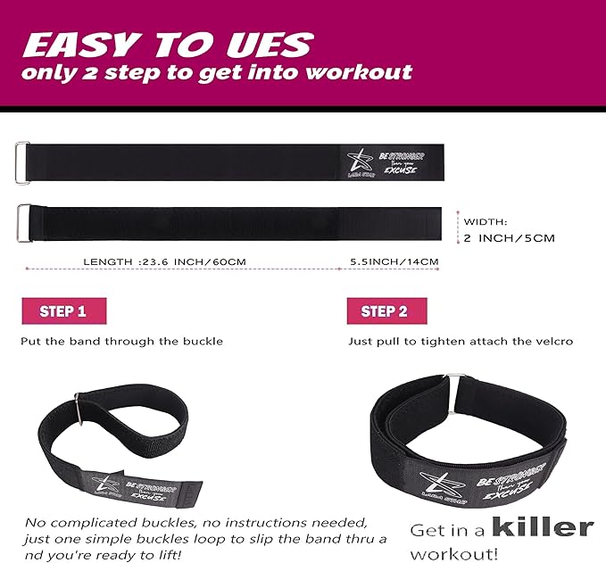 BFR Occlusion Bands for Women Glutes,Blood Flow Restriction Bands for Legs, Butt & Hip Building, Workouts, Best Fabric Resistance Bands for Squat Butt & Thigh
