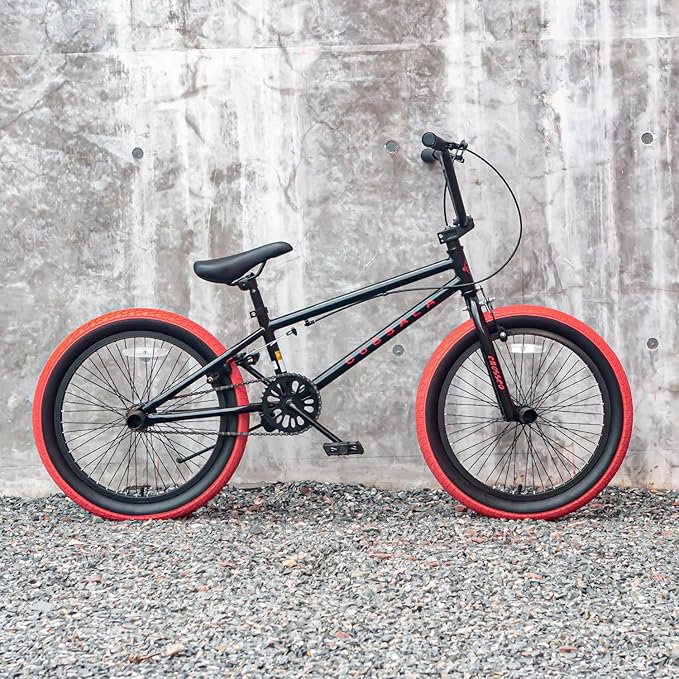 Freestyle BMX Bike, 18 20 Inch Kids Bicycle for 5-13 Years Old Kids and Beginner Level Rider, Multiple Colors-StrideForce Fitness