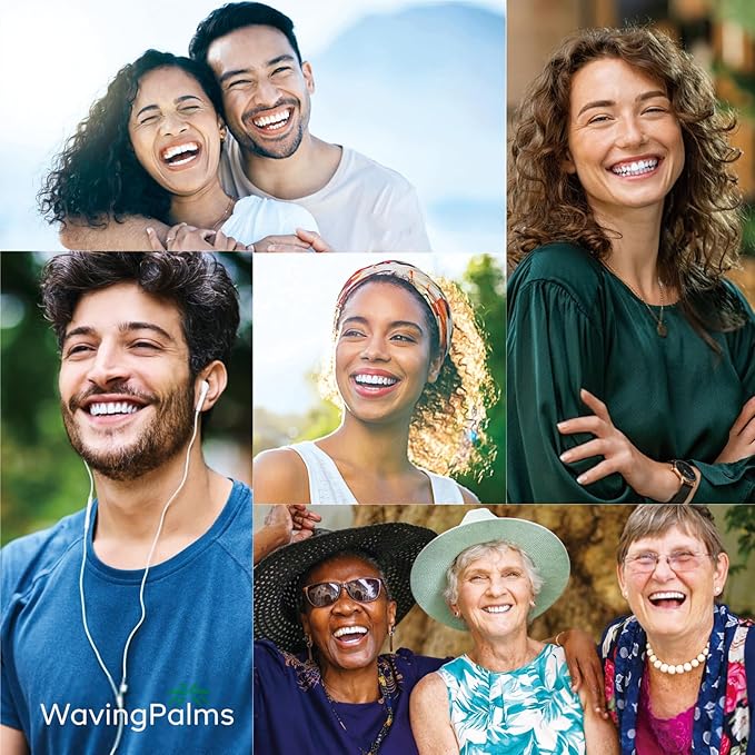 Professional Whitening Strips for Sensitive Teeth:Hydrogen Peroxide-Free Treatments - Effective & Gentle Dental Whitener (42 Count (Pack of 1), Mint)