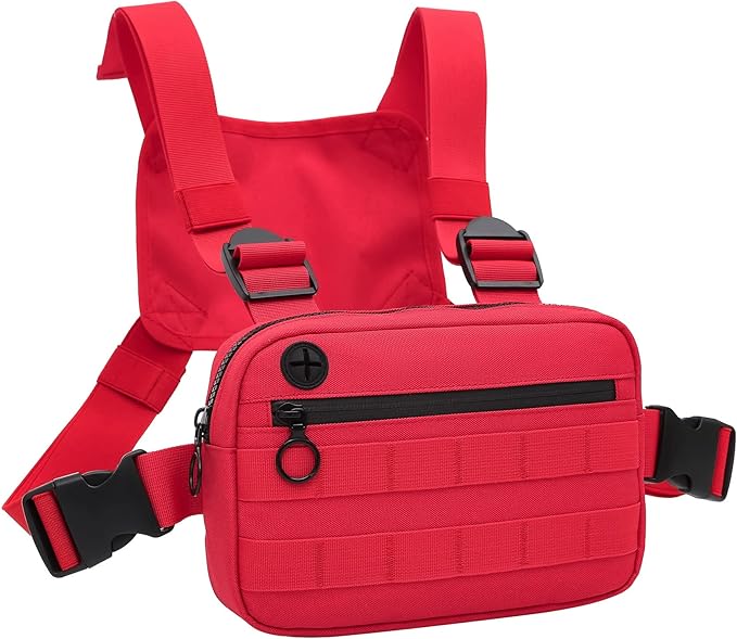 Outdoor Sports Utility Chest Pack,Tactical EDC Chest Bag