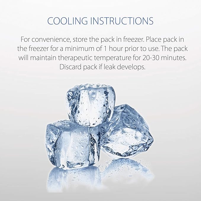 Core Products Clover Pack Frost Free Cold Therapy, Flexible for Knee, Shoulder, Elbow & Ankle with Compression Strap - Made in The USA-StrideForce Fitness