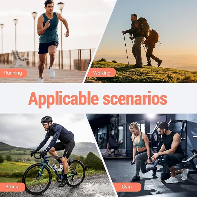 Slim Running Belts for Women Men - Running Phone Holder Fanny Pack for Key, Accessories Fits ALL Cell Phones, Orange-StrideForce Fitness