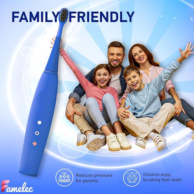 10Pcs for Burst Kids Replacement Heads, Perfect Fit for Burst Toothbrush Heads Kids, Ultra Soft Bristles for Deep Clean, Perfect for Toothbrush Heads (Pink and Blue)