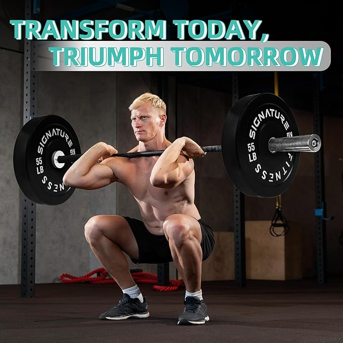 Olympic Bumper Plates Set, 2" Weight Plates for Strength Training & Weightlifting, Paris or Set or Set with Barbell, Multiple Options-StrideForce Fitness