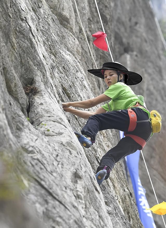 Climbing Helmet Sunshade Hat, Suit for The Climbing, Rescue Team, High-Altitude Worker-StrideForce Fitness