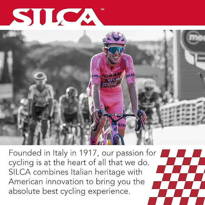 SILCA Super Secret Bike Chain Lube - Liquid Chain Wax to Clean, Smooth & Silence - Ultra Fast Bike Lube - Special Formula for Friction Reduction & Improved Wattage Output in All Weather-StrideForce Fitness