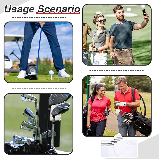 Mixweer Caddy Golf Towel 22" x 42" Large Caddy Towel Camping Sport Towels Cotton Soft Towels for Man Golf Lovers-StrideForce Fitness