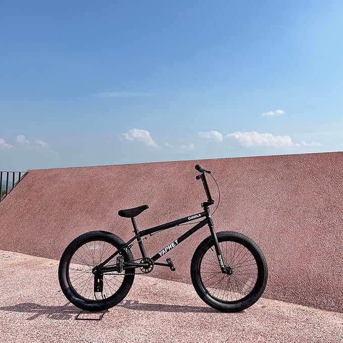 Freestyle BMX Bike, 20 Inch Yaphet Bicycle for Teen Beginner and Adult Riders, Bike with Hi-Ten Steel Frame, Multiple Colors-StrideForce Fitness