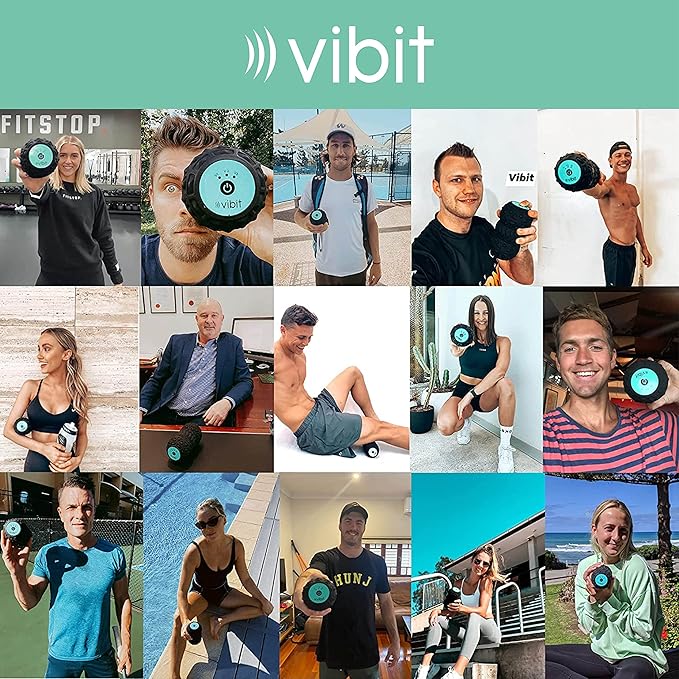 Vibit - Vibrating Massager for Plantar Fasciitis 3 Vibration