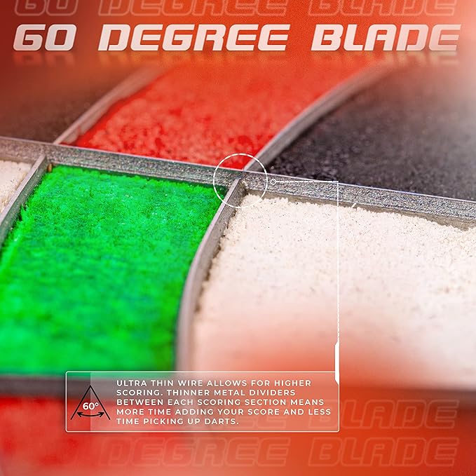 Franklin Sports Professional Dartboard - 18" Regulation Size-StrideForce Fitness