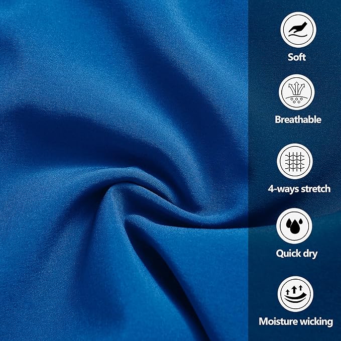 Men's Gym Shorts Sports Quick Dry Workout Running or Casual Training Short with Zipper Pockets-StrideForce Fitness