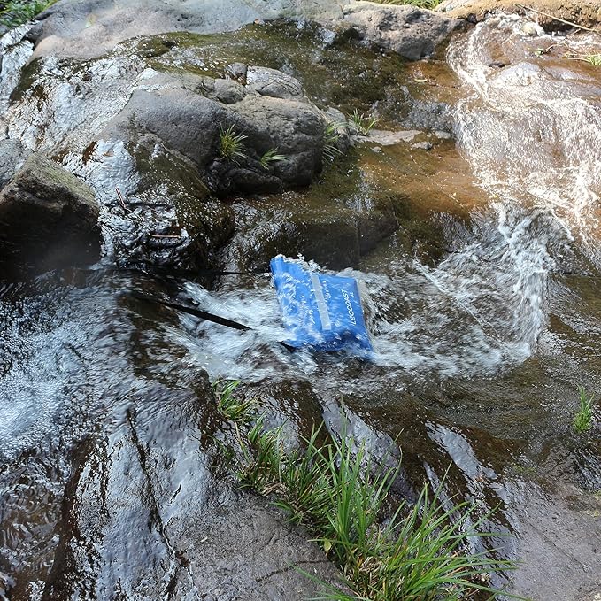 Waterproof Duffel Bag, IPX8 Waterproof Performance Dry Bag, Airtight Zipper Closure, Waterproof bag with diving function,80L large capacity, Large-StrideForce Fitness