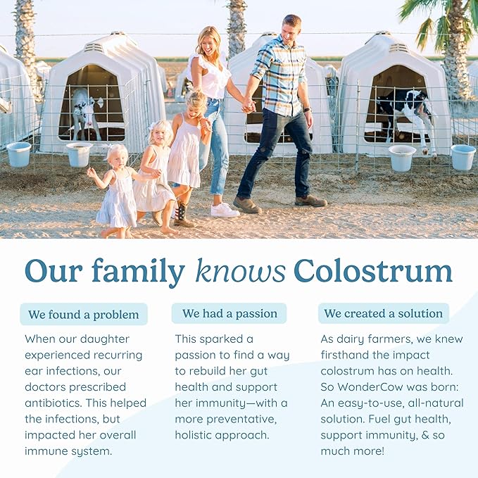 Colostrum Supplement Powder for Gut Health, Immune Support, Muscle Recovery & Wellness | Natural IgG Pure Whole Bovine Colostrum Superfood, Vanilla, 60 Servings-StrideForce Fitness