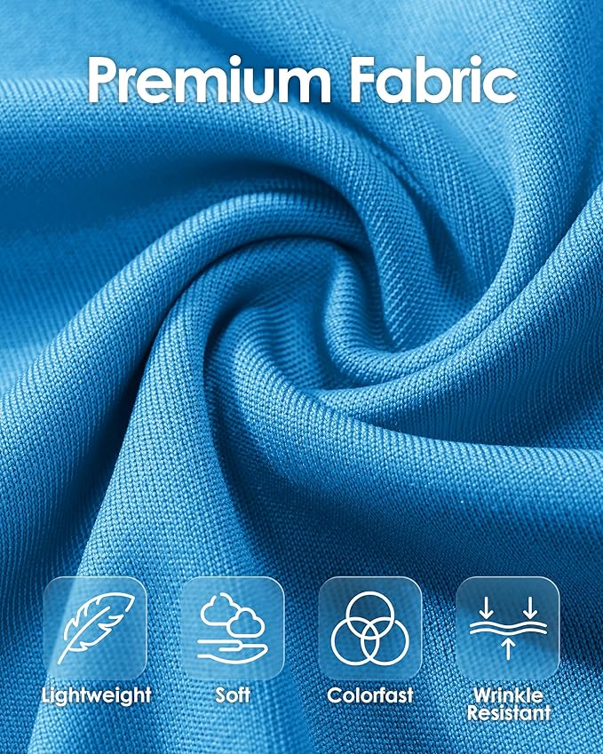 Boladeci Men's Swim Shirt Short Sleeve UPF 50+ Sun Protection SPF UV Moisture Wicking Lightweight Quick Dry Rash Guard-StrideForce Fitness