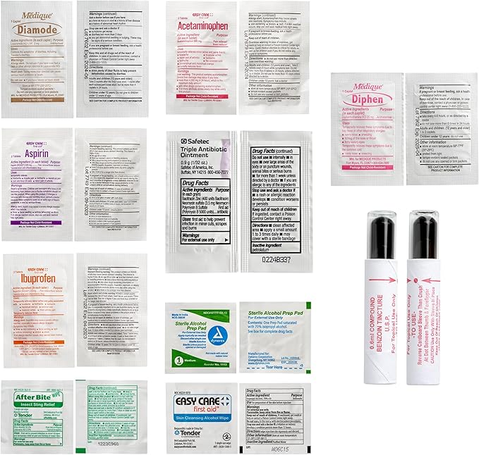 Adventure Medical Kits Sportsman Series Medical Kit - 300 - First Aid Kit for Camping, Hiking, Hunting & More - For 6 People for 7 Days - Includes Bandages, Medicine, Guide Book & More-StrideForce Fitness