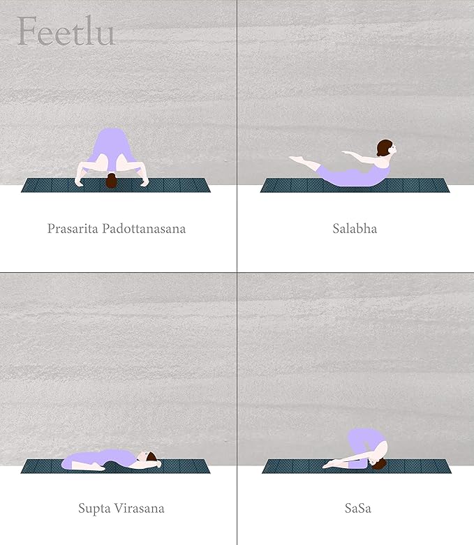 Foldable Yoga Exercise Mat – Lightweight, Anti-Slip, and Easy to Store for Yoga, Pilates, Home Workouts, and Floor Exercises-StrideForce Fitness