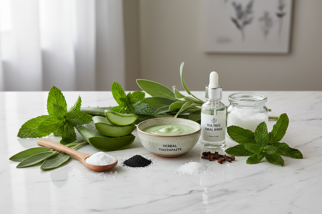 Natural and Herbal Oral Care: Evidence-Based Remedies for Healthy Teeth and Gums