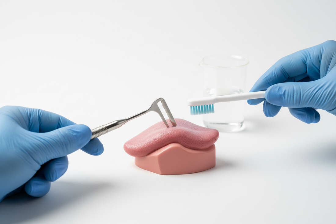 Tongue Cleaning Without Gagging: Tools and Technique