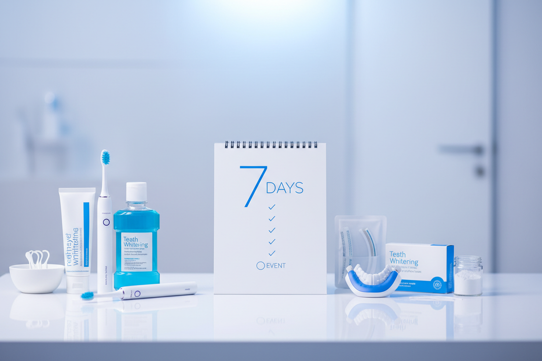 Whitening Before an Event: What to Do 7 Days Out