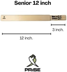 Prise | Solid Hockey Wood Stick Extention That fits All Composite Hockey Sticks. You can Extend Your Stick up to 12 inches. Very Robust, The tip is Made of Hardwood and Handmade.-StrideForce Fitness