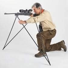 4 Stable Sticks® Essential 4 Points Bipod Shooting Sticks - Lightweight Aluminium, Extrem Stability for Hunting and Shooting, Foldable and transportable-StrideForce Fitness