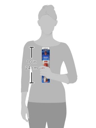 Oral-B Kids Battery Power Electric Toothbrush Featuring Disney's Star Wars for Children and Toddlers age 3+, Soft (Characters May Vary), Multi