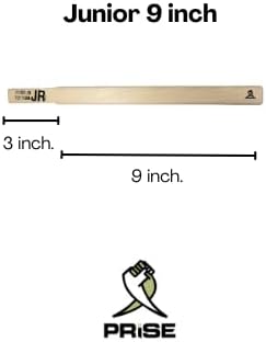 Prise | Solid Hockey Wood Stick Extention That fits All Composite Hockey Sticks. You can Extend Your Stick up to 12 inches. Very Robust, The tip is Made of Hardwood and Handmade.-StrideForce Fitness