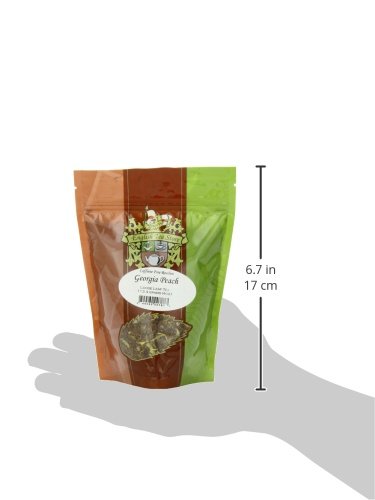 Georgia Peach Rooibos Tea Pouches - 4oz | Naturally Caffeine Free Herbal Loose Leaf Tea | Fruity and Smooth Flavor | Enjoy Hot or Iced | Rooibos Tea Blend with Peach Notes | South African Origin-StrideForce Fitness