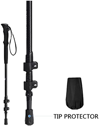 Trekking Pole Accessories Extra Thick and Wear Resisting Rubber Tips Snow Support Mud Support for Hiking Poles for All Common Trekking Poles, Hiking Sticks, Nordic Walking Poles with a Inner Diameter of 11mm/0.43"-StrideForce Fitness