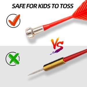 Magnetic Dart Board - 12Magnetic Darts+12Sticky Balls Or 2 Toy Gun+40 Foam Dart,Fun for Family Game and Party with Friends, Christmas Birthday Gifts Toys for 3-12 Year Old Boys-StrideForce Fitness