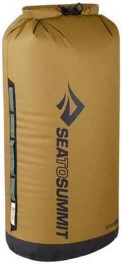 Sea to Summit Big River Dry Bag, Heavy-Duty Dry Storage, 13 Liter, Gold Brown-StrideForce Fitness