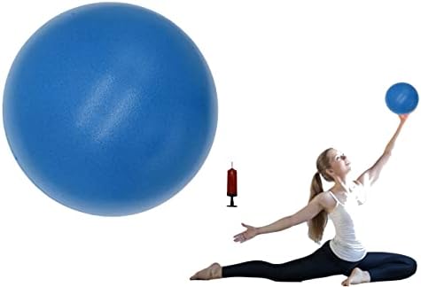 Small Exercise Ball for Between Knees, 6 inch Pilates Ball with Pump, Mini Yoga Core Ball Physical Therapy-StrideForce Fitness