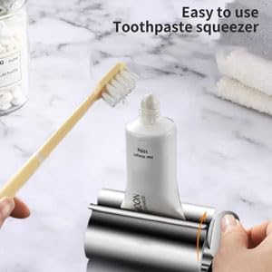 2PCS Stainless Steel Toothpaste Squeezer Tube Wringer for Toothpaste,Paint,Ointments,Creams,Hair Salon,Waste-Free Squeezer