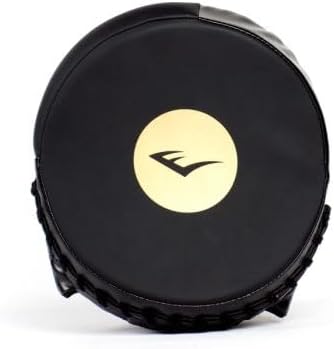 Everlast Elite 2 Punch Mitts Black/Gold One Size-StrideForce Fitness