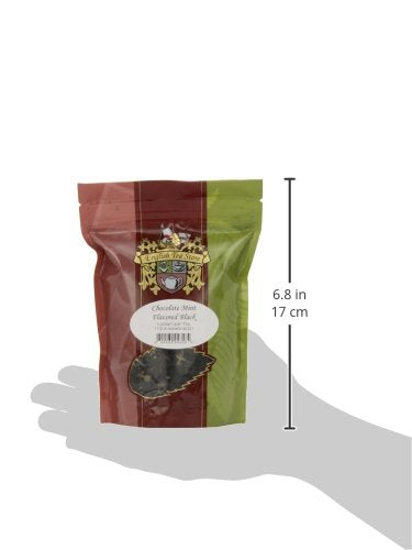 English Tea Store Chocolate Mint Flavored Black Loose Leaf Tea Pouches - 4oz | Ceylon Black Tea Blend with Rich Chocolate and Cool Mint Notes | Refreshing Hot or Iced Tea-StrideForce Fitness