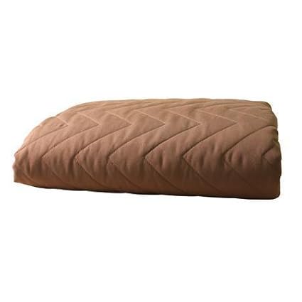 Microfiber Quilted Massage Blankets by NRG - Massage Table Blankets - Color Chocolate - 60" x 84" - 100% Microfiber, Double Brushed - Ultra Soft, Warm & Comfortable - Machine Washable-StrideForce Fitness