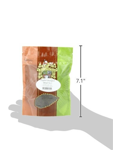 English Breakfast Blend No. 1 | Fine Cut Loose Leaf | Bold & Malty Assam-Kenyan Mix | Strong Morning Brew in Resealable 4oz Pouch | Quick Steep | Great Hot or Iced-StrideForce Fitness