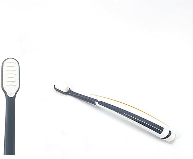 Special Soft Adult Toothbrush with 10000 Micro Nano Bristles, Compact Head & 4-Piece Set, for Sensitive Teeth & Gum Recession, Single Layer Independent Packaging