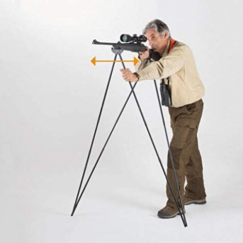 4 Stable Sticks® Essential 4 Points Bipod Shooting Sticks - Lightweight Aluminium, Extrem Stability for Hunting and Shooting, Foldable and transportable-StrideForce Fitness
