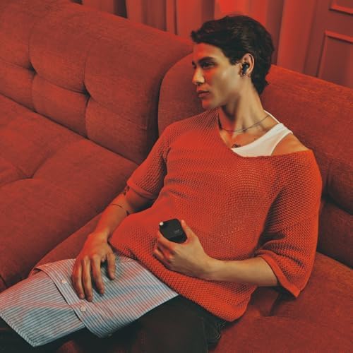 CMF Buds 2 Wireless Earbuds, 2025New Bluetooth Headphones with 48dB Hybrid ANC, Ultra Bass Technology Active Noise Cancellation Earphones, 55H Playtime, 6HD Mics, ChatGPT Integration Light Orange-StrideForce Fitness